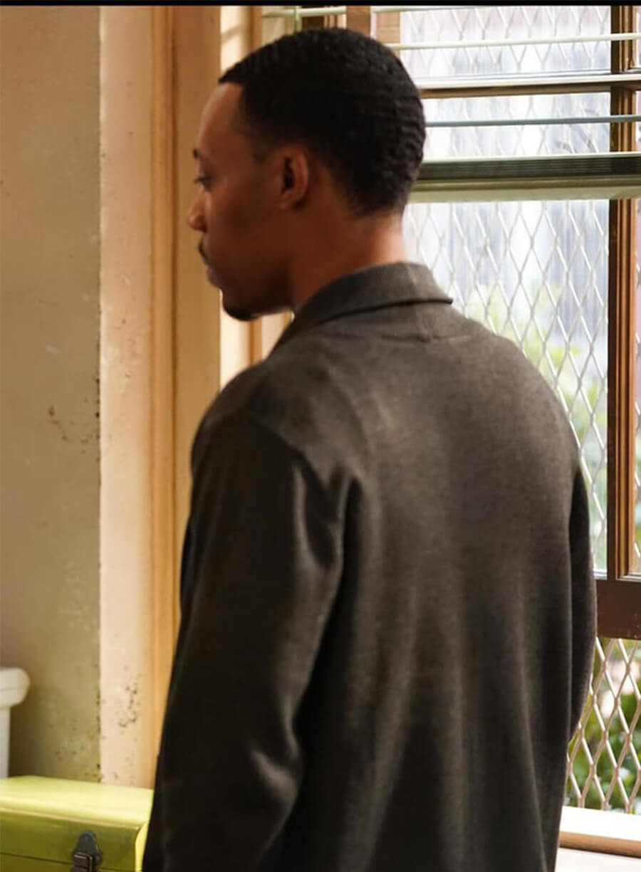 Abbott Elementary S04 Mark Meachum Grey Jacket