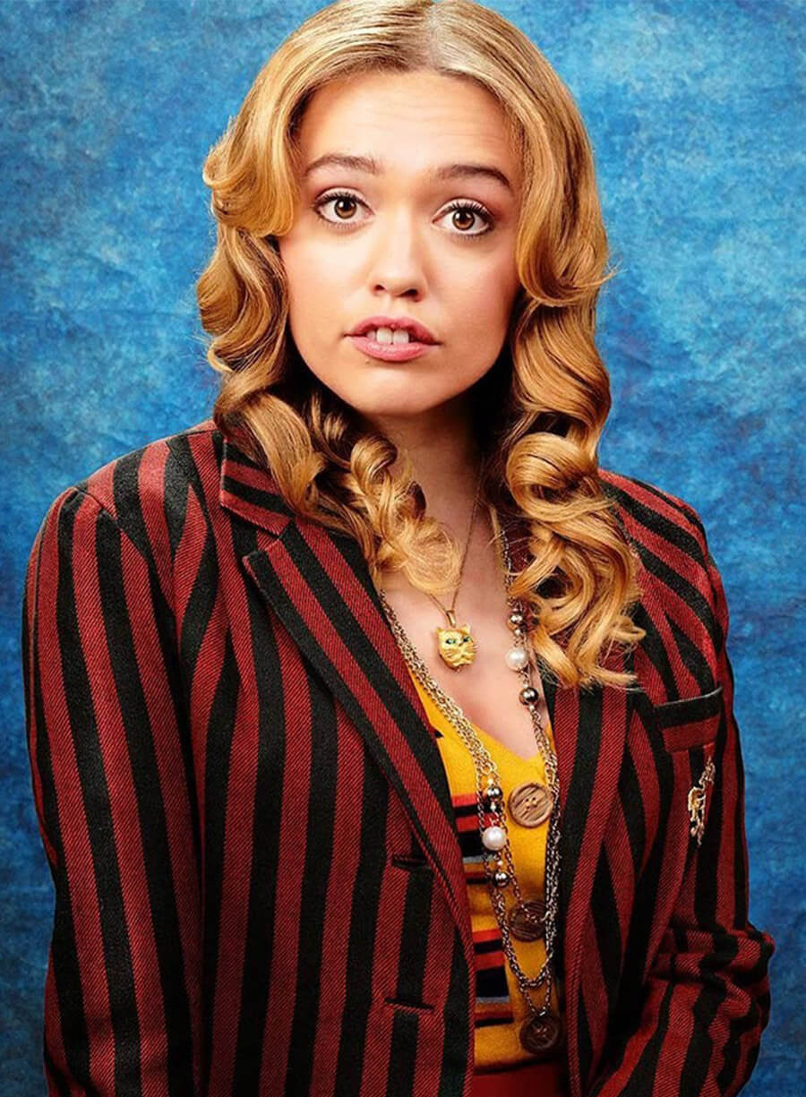 Aimee Lou Wood Sex Education Aimee Gibbs Blazer