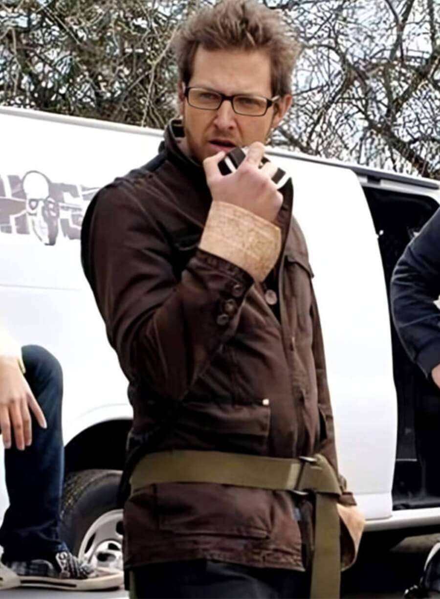 AJ Buckley Supernatural S03 Brown Jacket