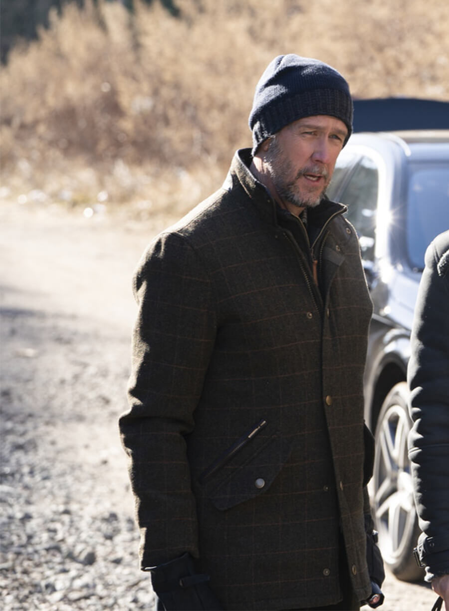 Alan Ruck Succession Connor Roy Plaid Coat