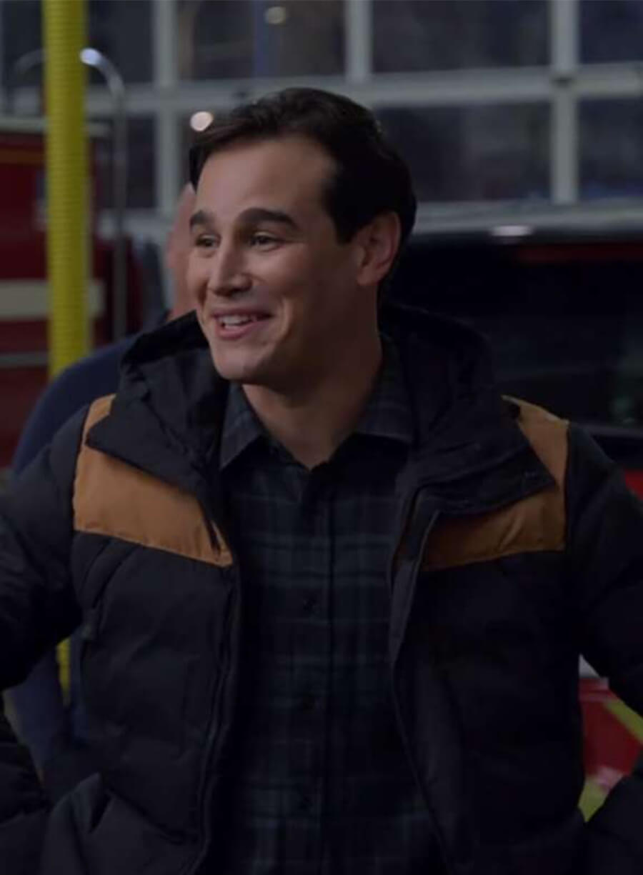 Alberto Rosende Blake Gallo Chicago Fire Puffer Jacket
