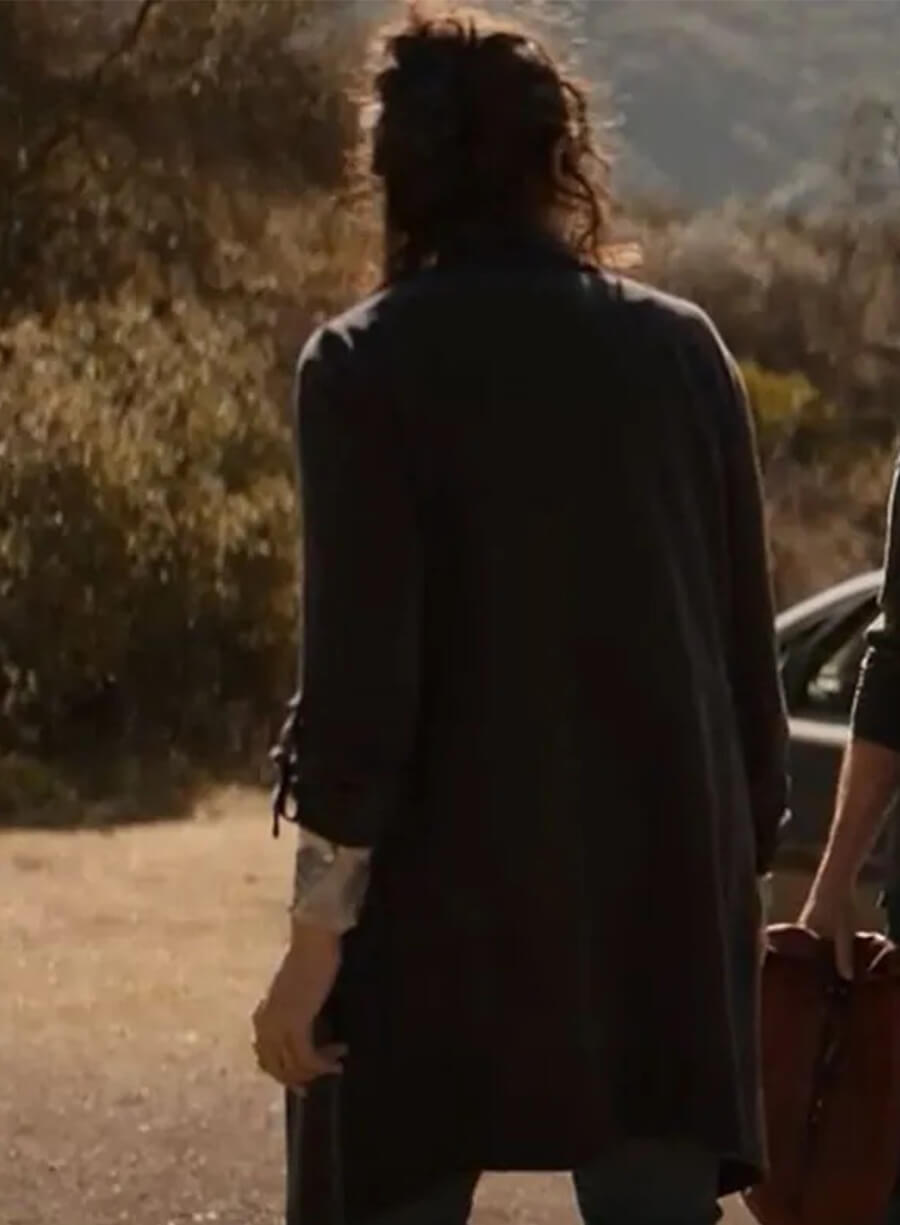 Amy Brenneman The Old Man Zoe McDonald Black Coat