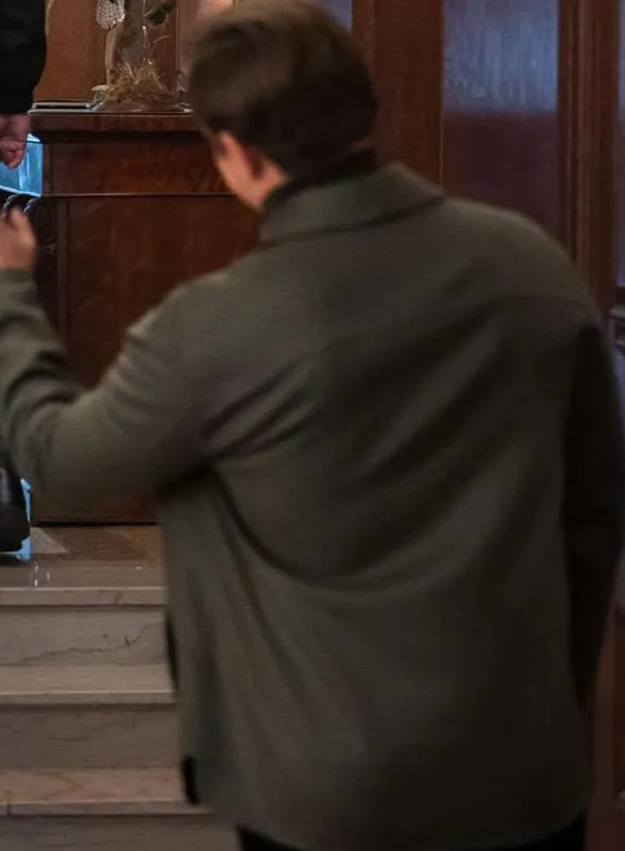 Angus Doyle Elsbeth Season 2 Grey Jacket