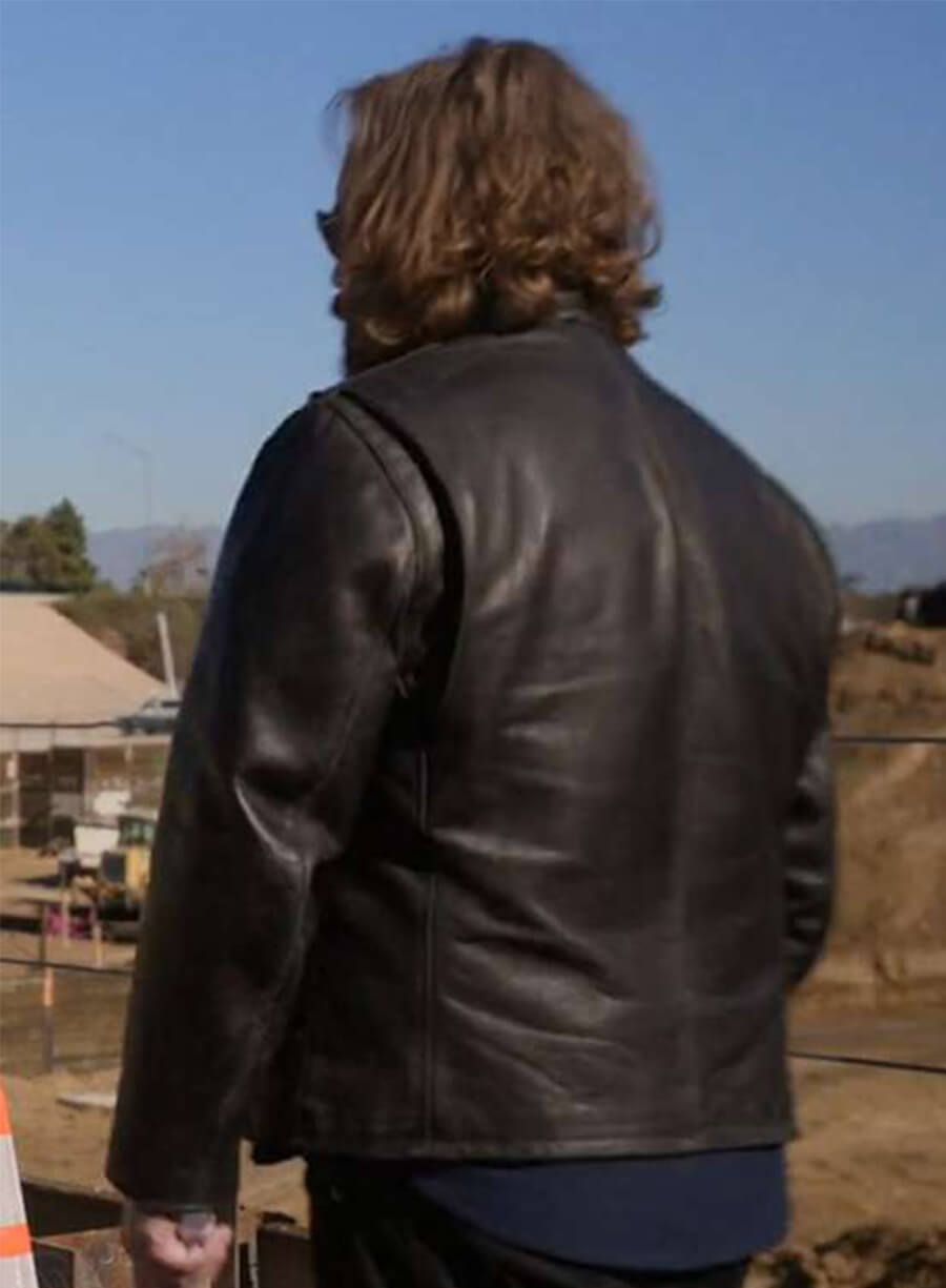 Angus Sampson The Lincoln Lawyer S02 Cisco Black Leather Jacket