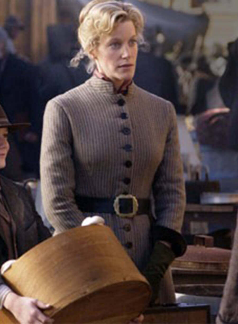 Anna Gunn Deadwood Martha Grey Coat