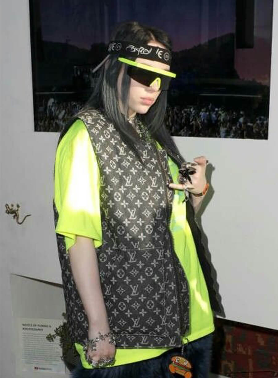 Billie Eilish Black Vest