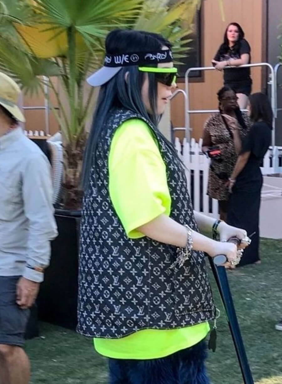 Billie Eilish Black Vest