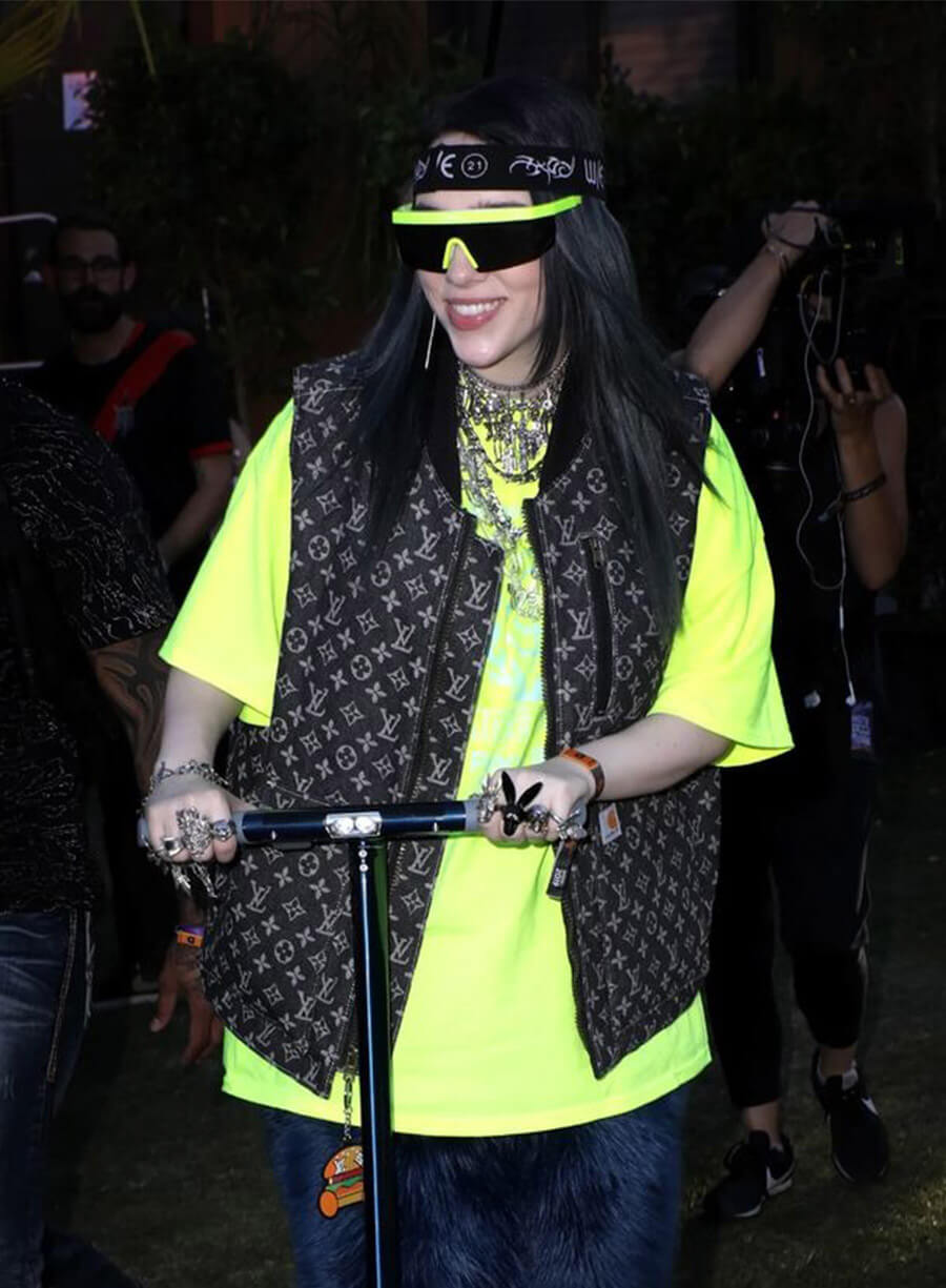 Billie Eilish Black Vest