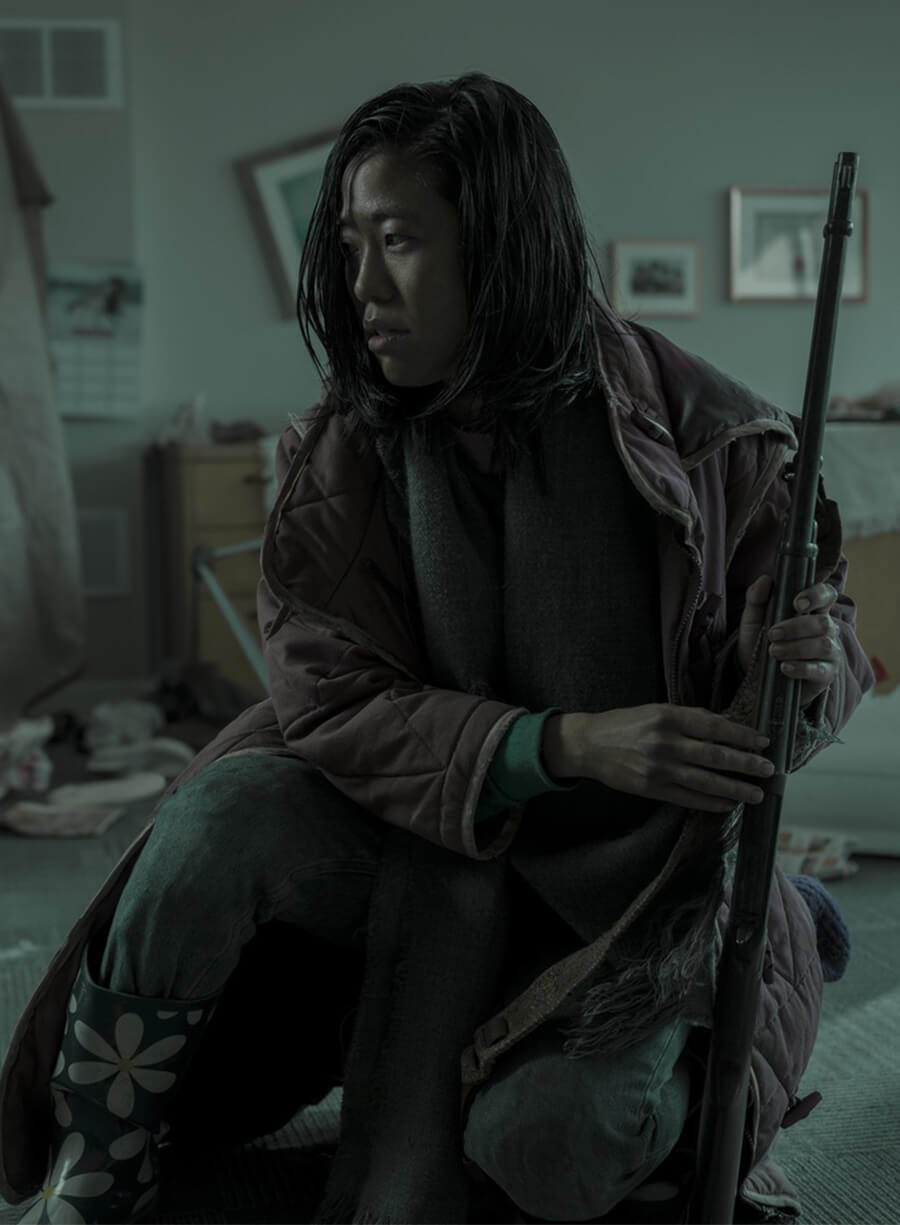 Black Summer Christine Lee Sun Purple Jacket