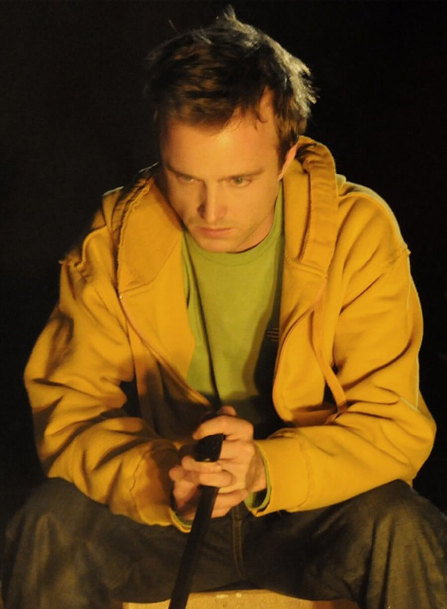 Breaking Bad Aaron Paul Jesse Pinkman Yellow Zipper Hoodie