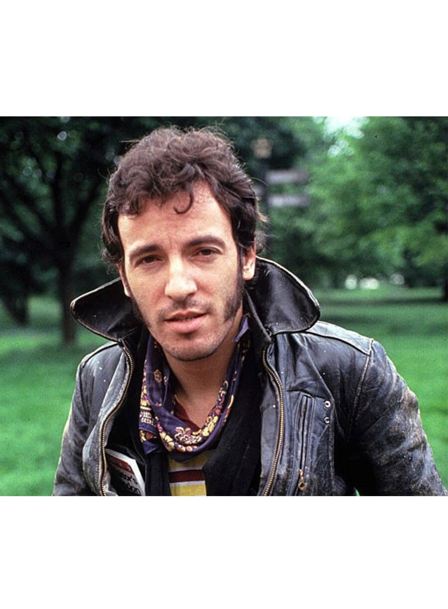 Bruce Springsteen 1982 Brown Leather Jacket