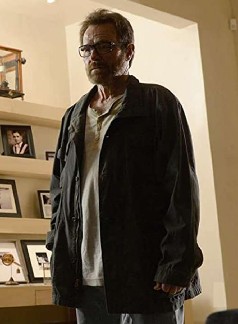 Bryan Cranston Breaking Bad Walter White Black Cotton Jacket