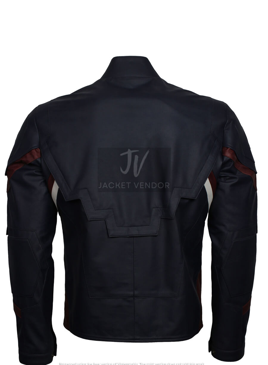 Captain America Endgame Leather Jacket Costume