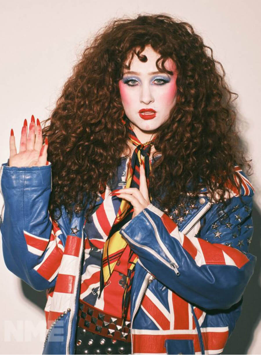 Chappell Roan Union Jack Leather Jacket