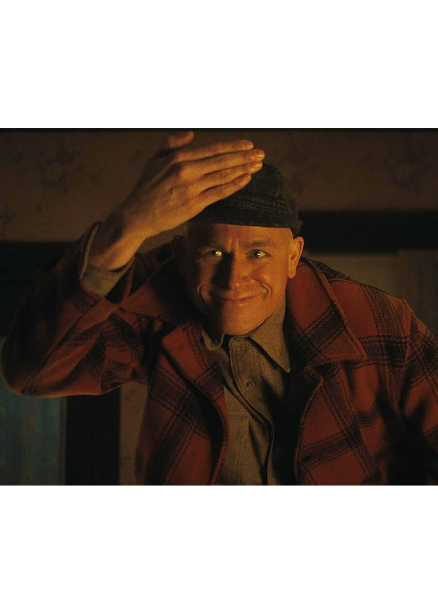 Charlie Hunnam Monster The Ed Gein Story Red Coat