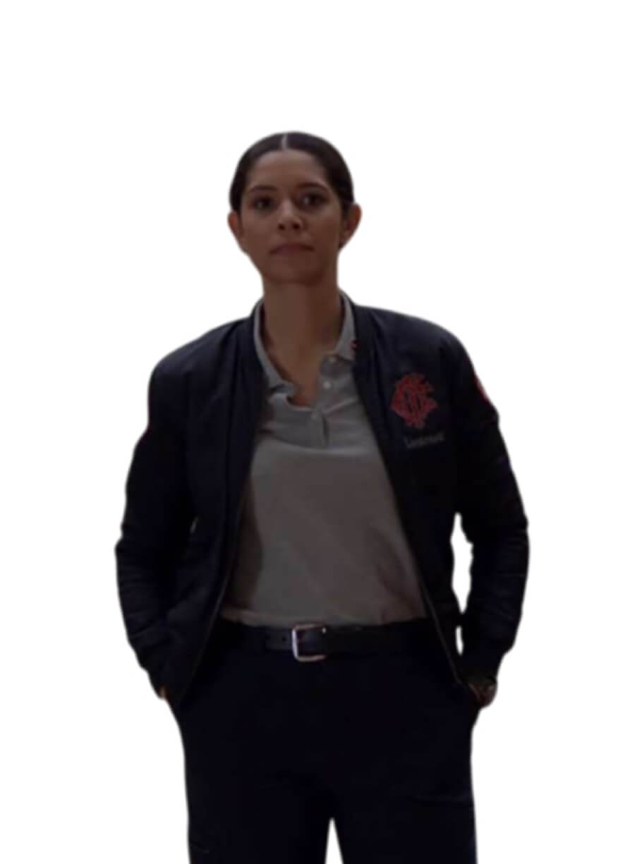 Chicago Fire S12 Stella Kidd Blue Jacket