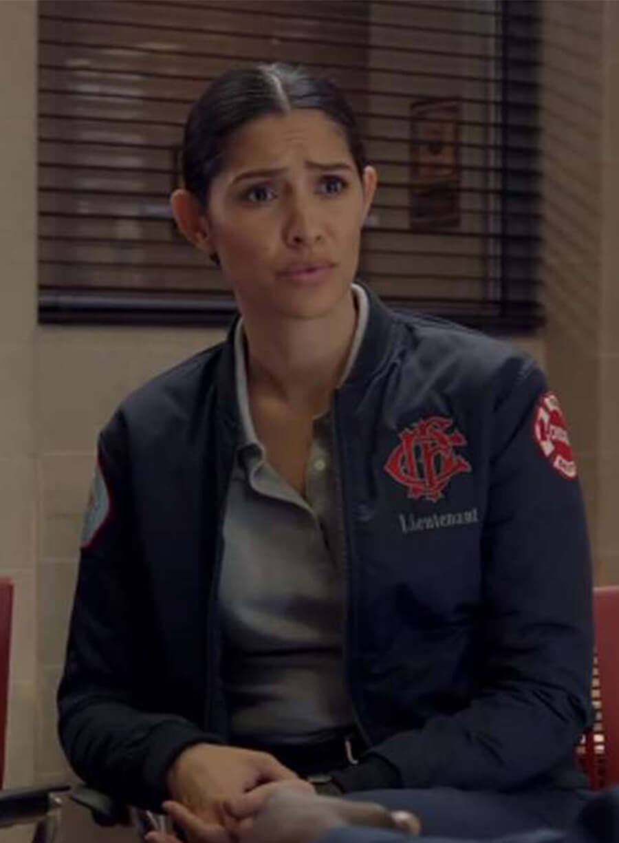 Chicago Fire S12 Stella Kidd Blue Jacket