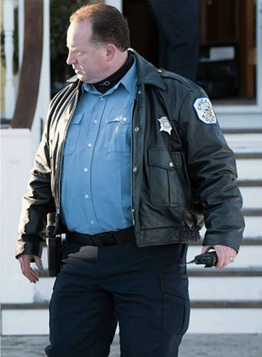 Chicago Fire Sergeant DeLaney Leather Jacket