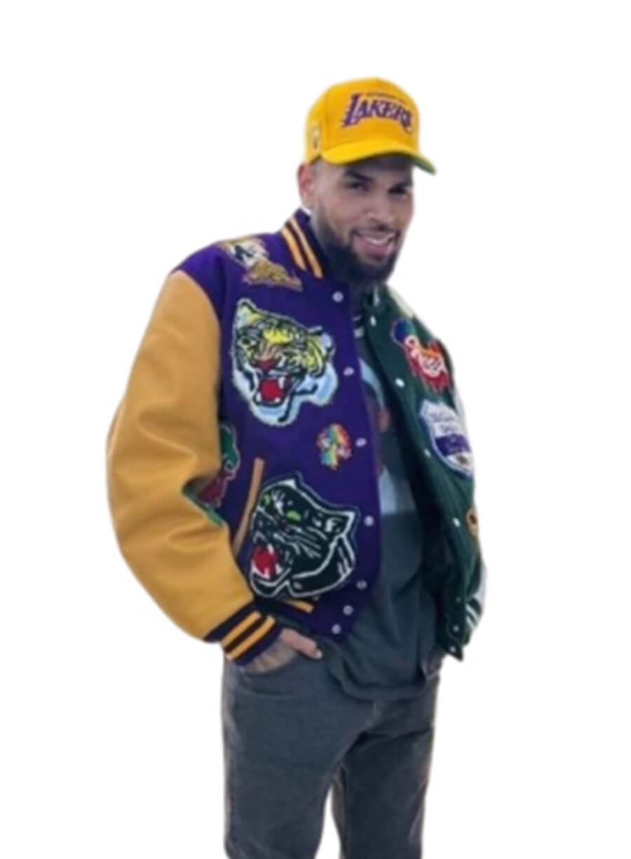 Chris Brown Varsity Jacket