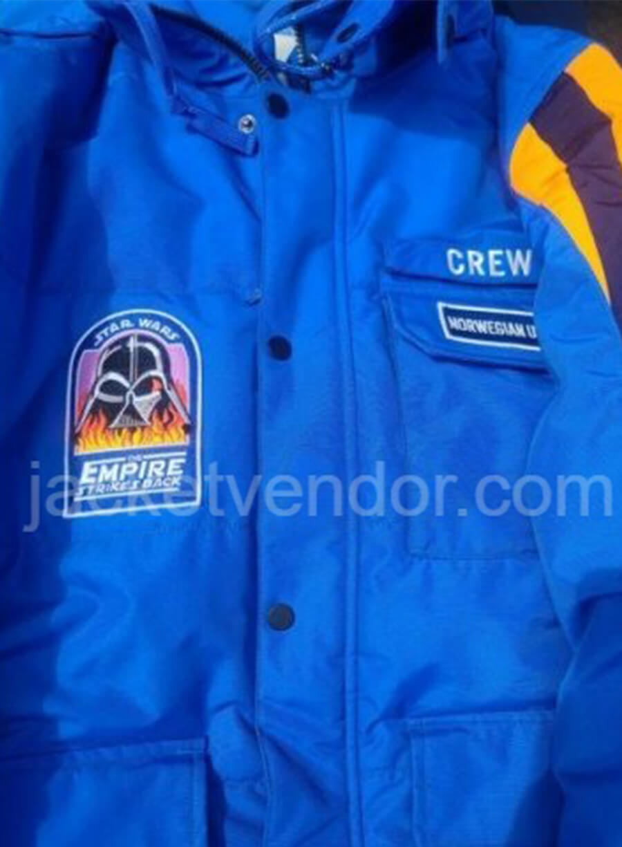 Columbia x Star Wars The Empire Strikes Back Crew Blue Hooded Jacket
