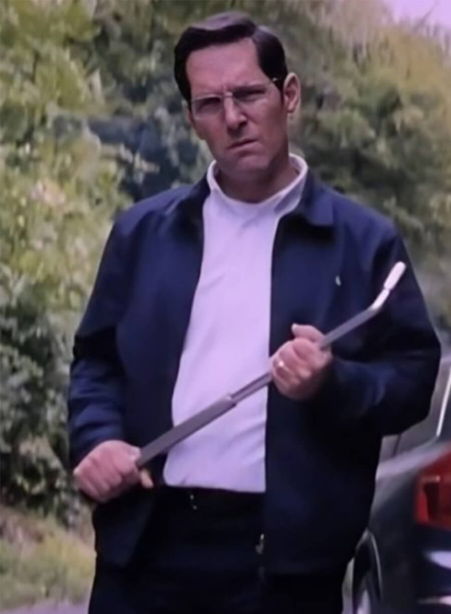 Death of a Unicorn 2025 Paul Rudd Elliot Black Jacket
