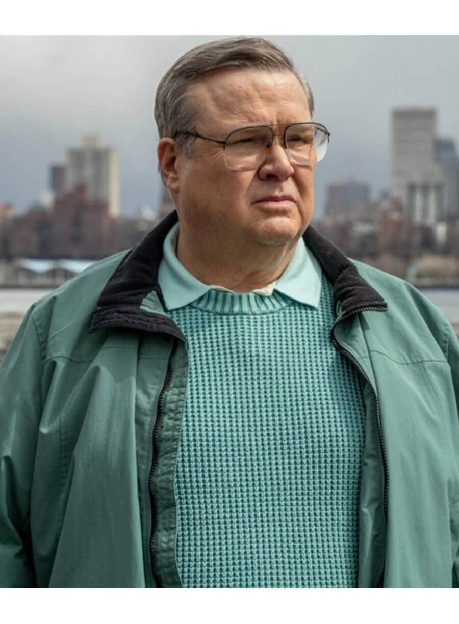 Dexter: Resurrection 2025 Eric Stonestreet Rapunzel Green Bomber Jacket