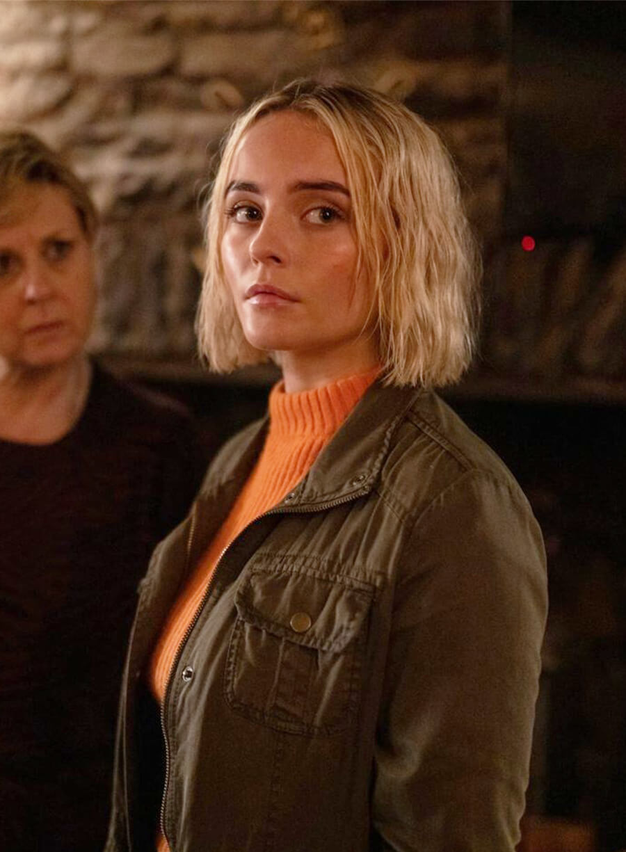 Doctor Who Millie Gibson Ruby Sunday Green Cotton Jacket