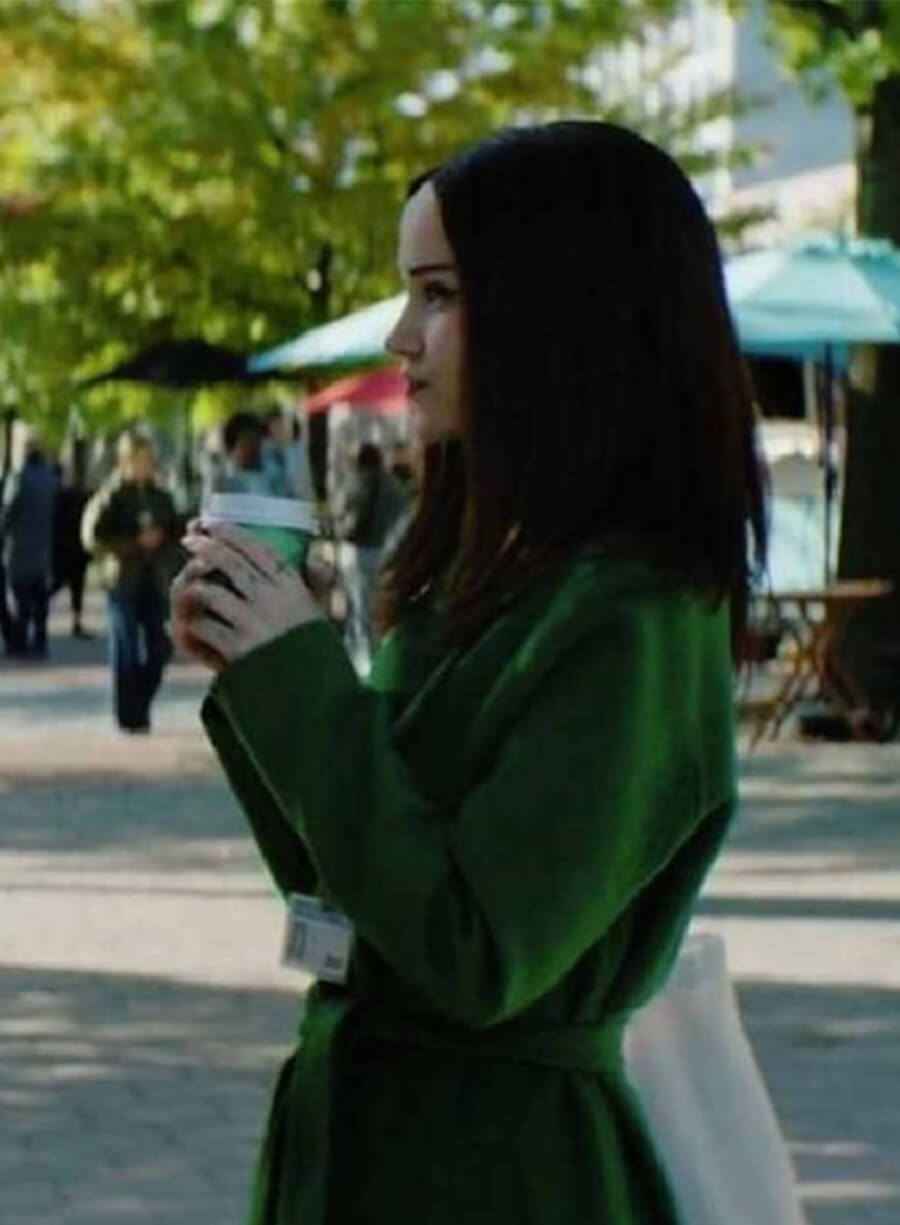 Dove Cameron 56 Days 2026 Ciara Wyse Green Coat