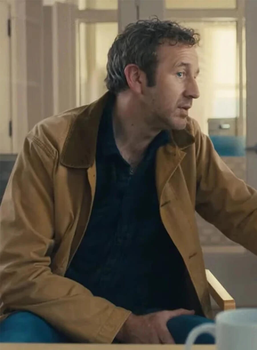 Dusty Hubbard Black Mirror S07 Brown Jacket