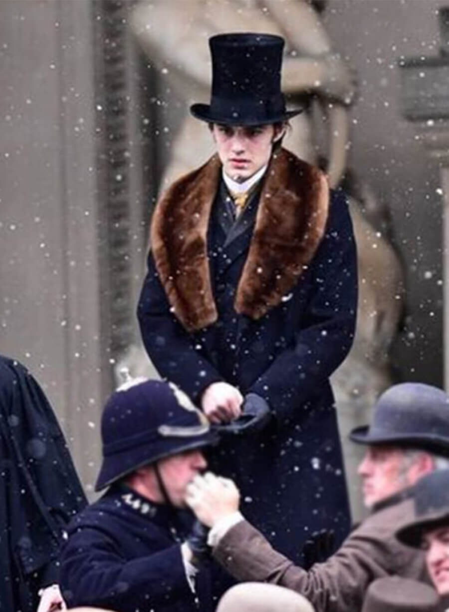 Edward Louis House of Guinness S01 Shearling Coat