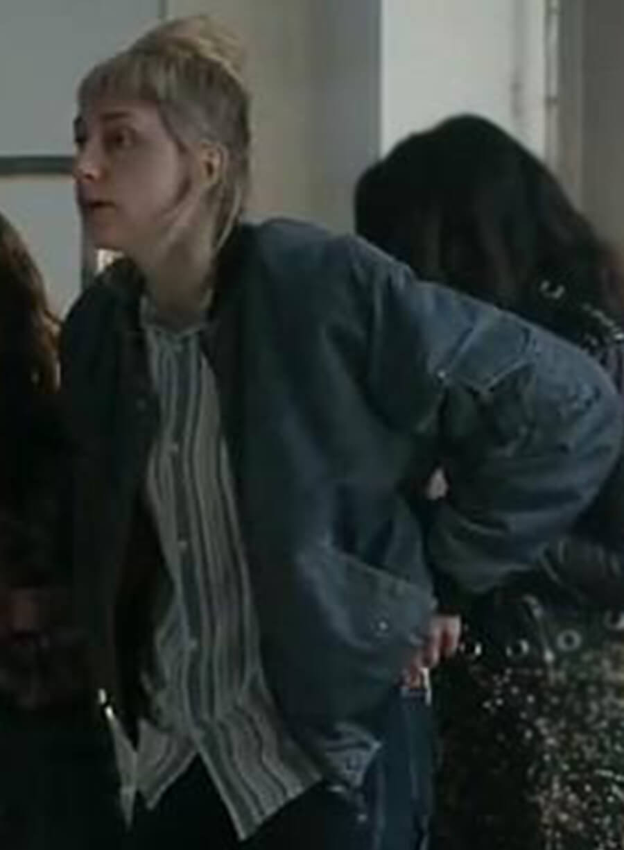 Ella Lily Hyland Black Doves Williams Bomber Jacket