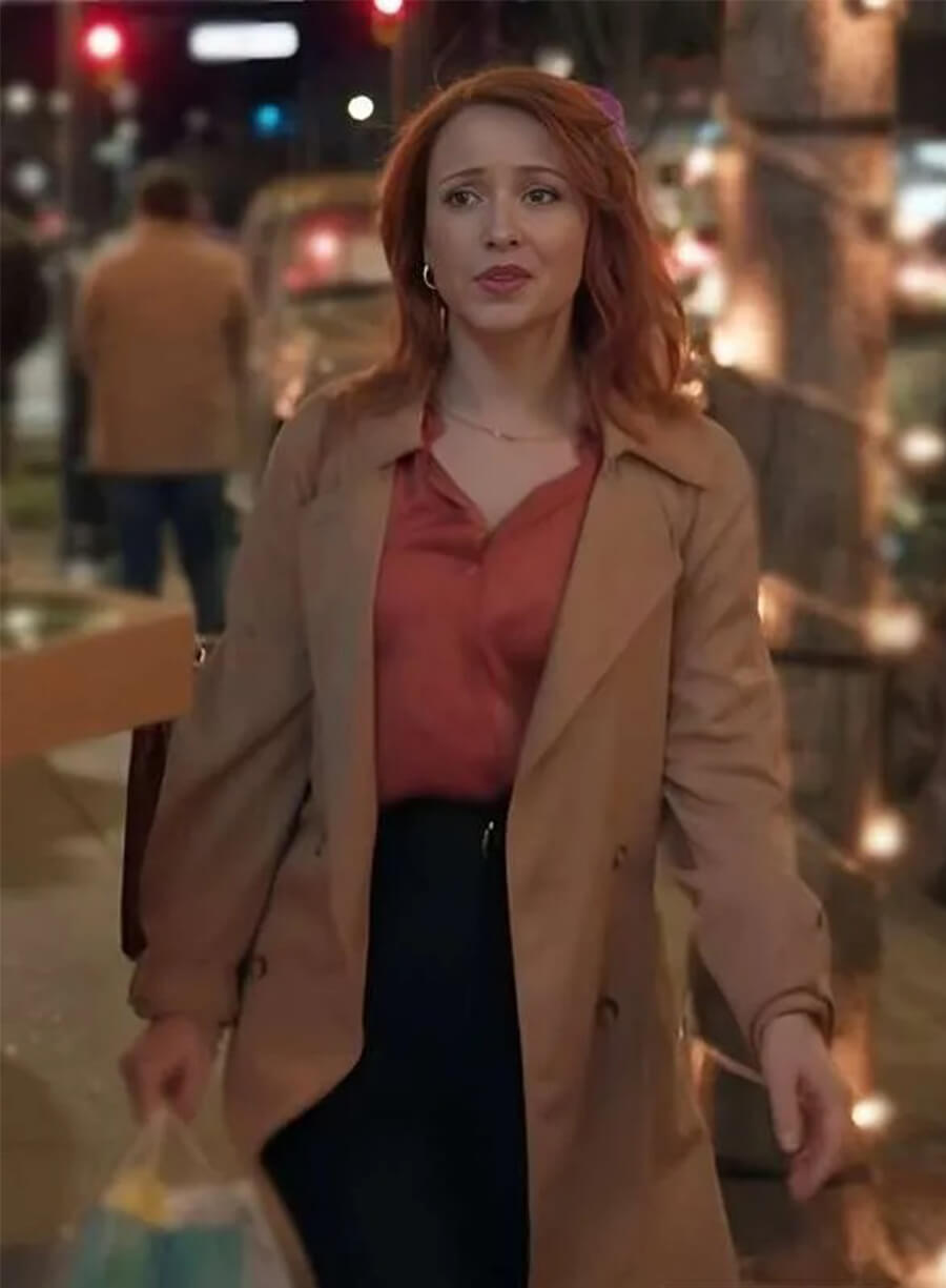 Emily Tennant The Wish Swap 2025 Casey Brown Coat