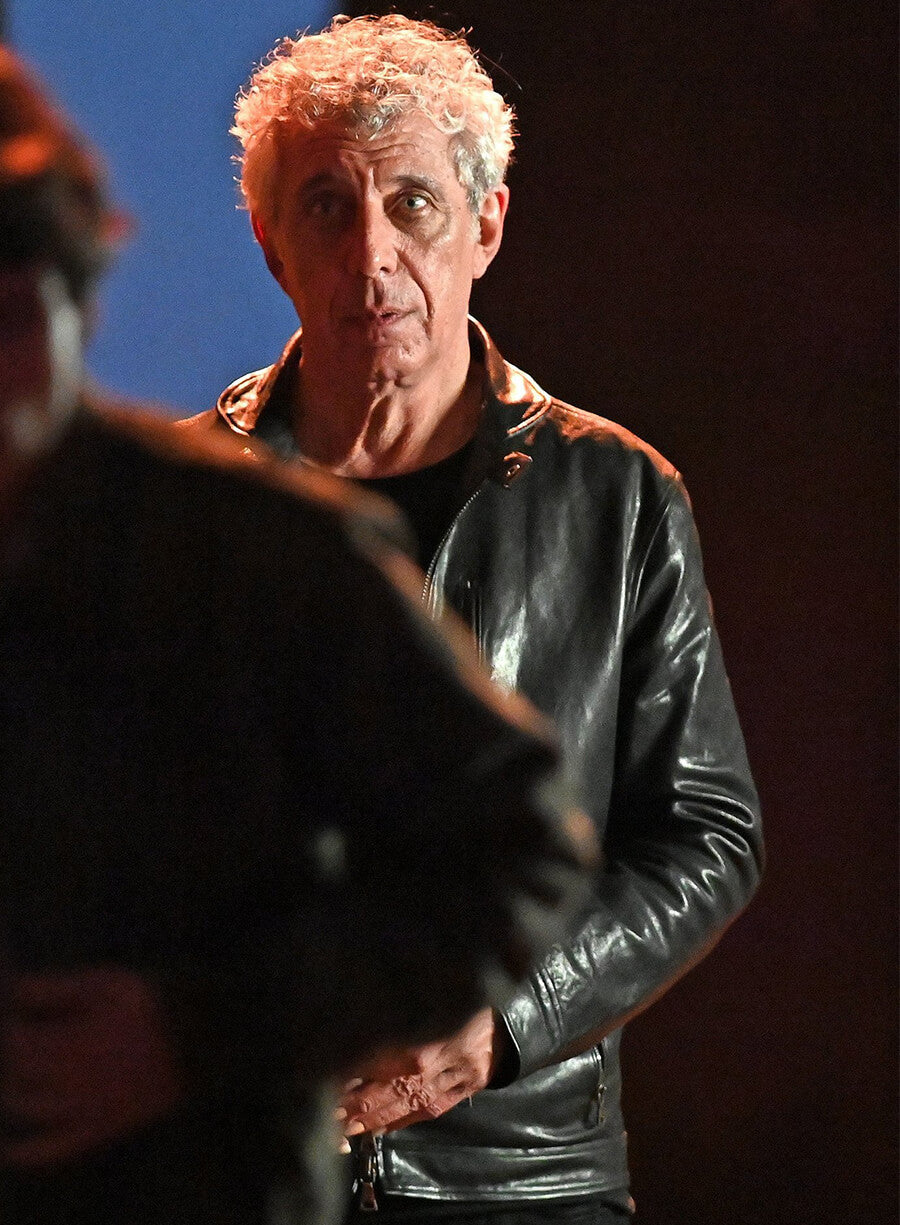 Eric Bogosian Anne Rice's the Talamasca Daniel Molloy Black Leather Jacket