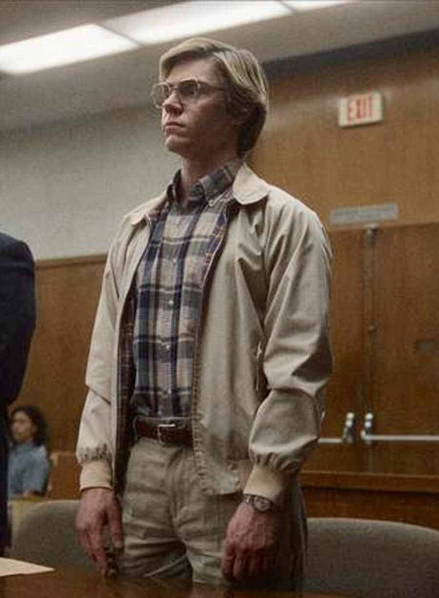 Evan Peters Monsters S01 Jeffrey Dahmer Bomber Jacket