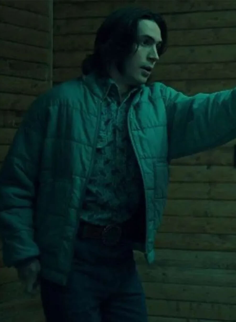 Fargo 2014 Charlie Gerhardt Blue Quilted Jacket