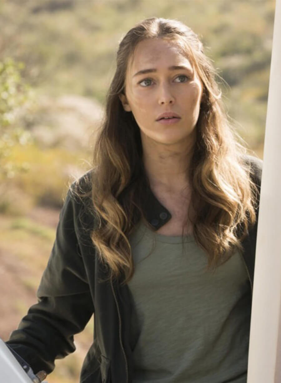 Fear the Walking Dead Alicia Clark Black Jacket