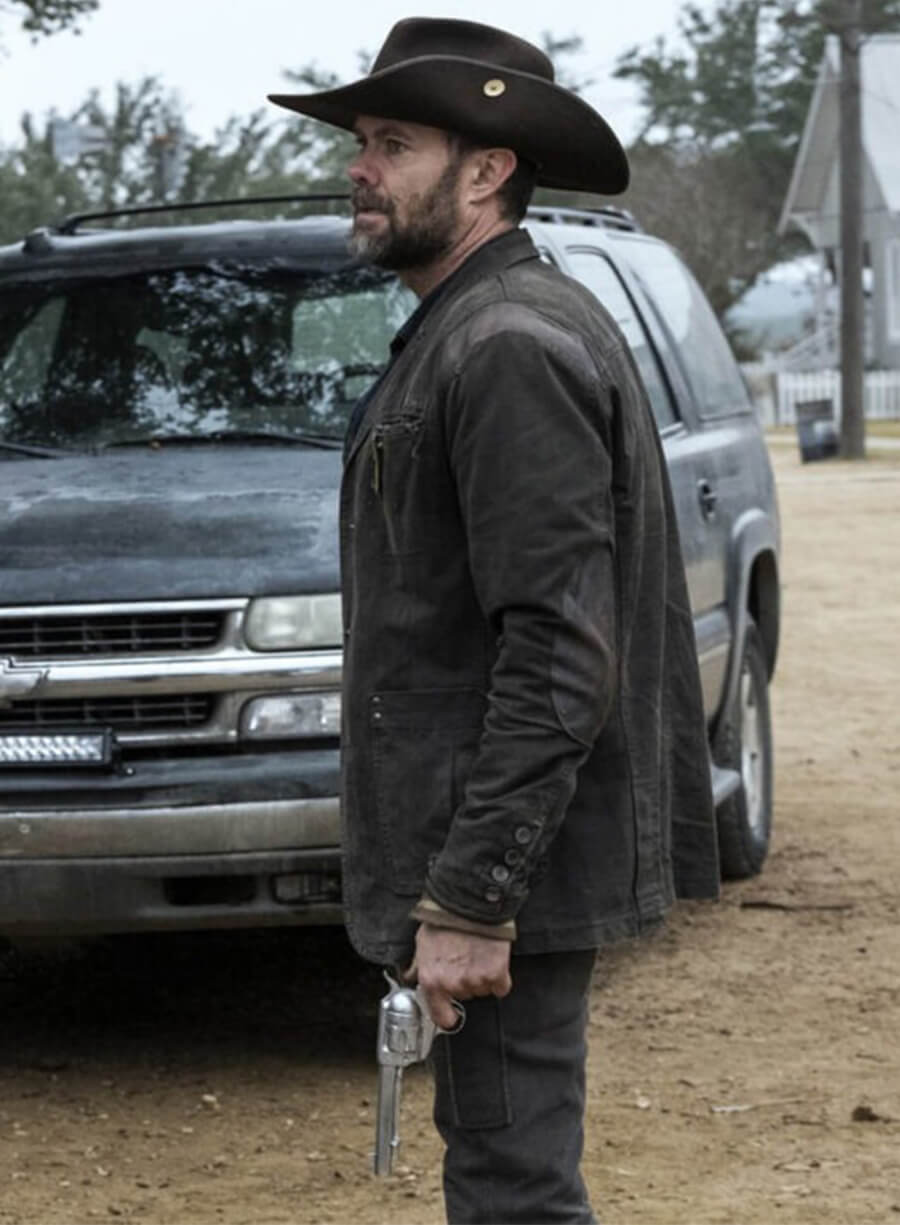 Fear the Walking Dead John Dorie Brown Jacket