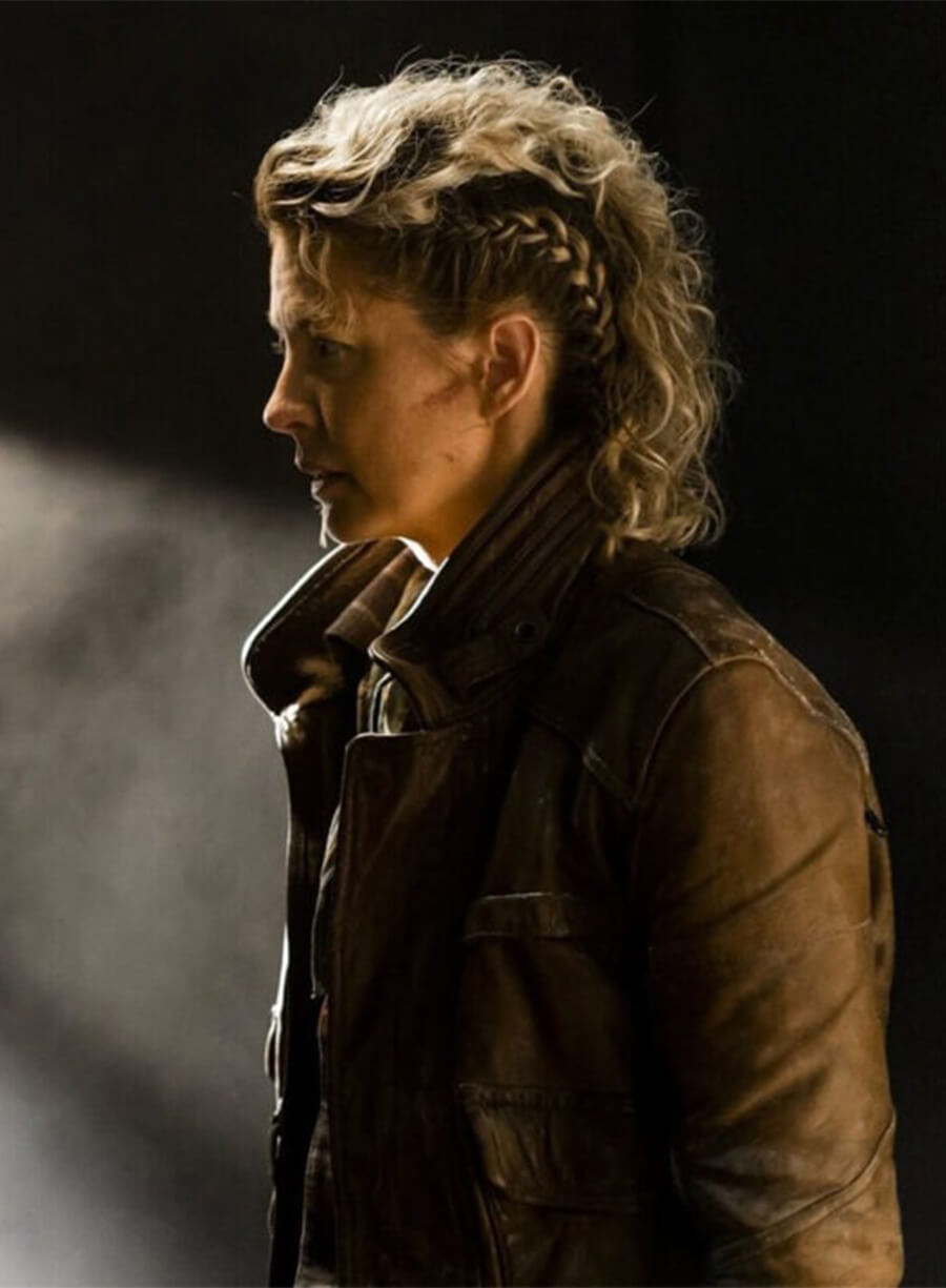 Fear the Walking Dead June Dorie Brown Leather Jacket