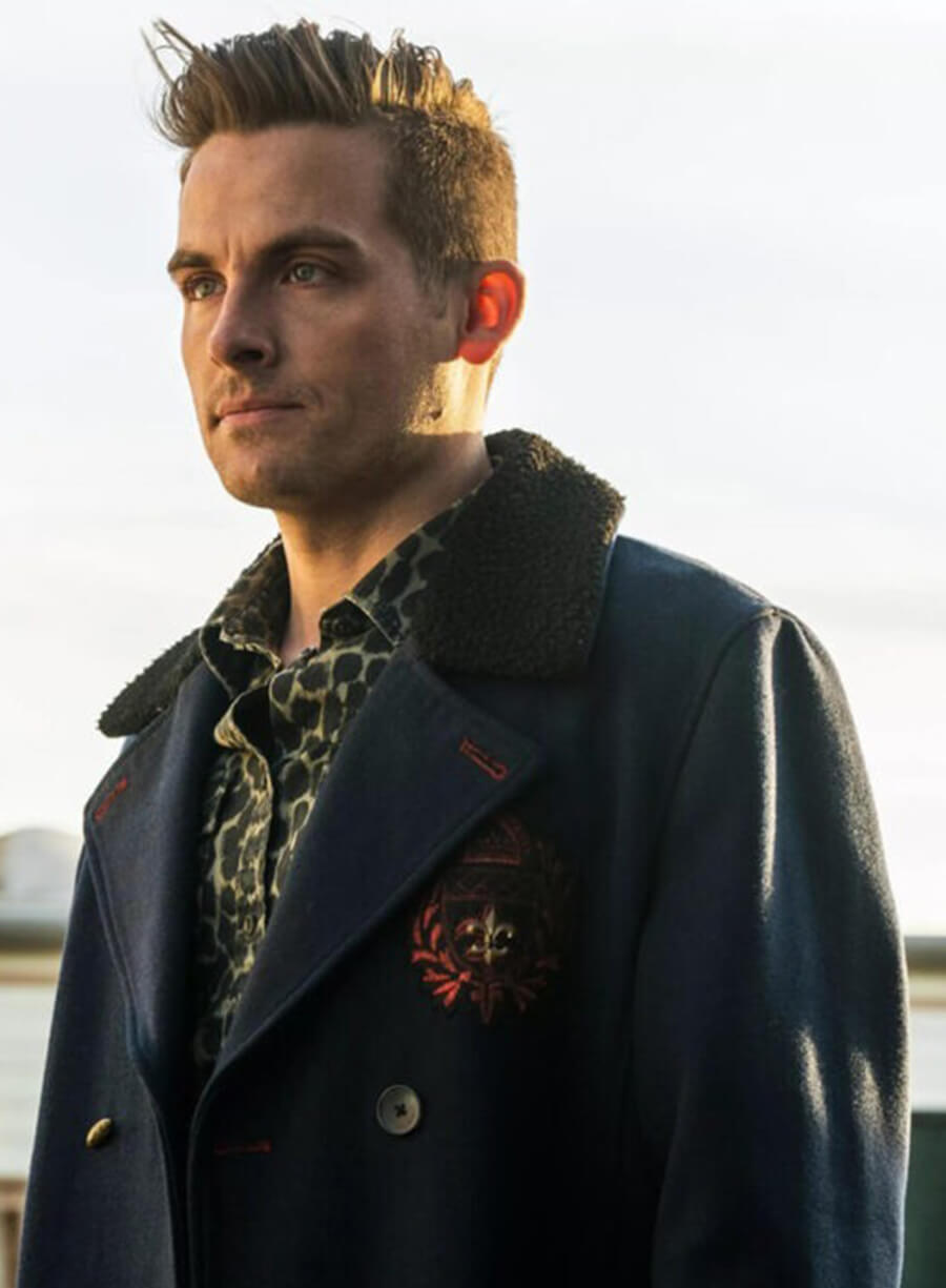 Fear The Walking Dead Kevin Zegers Mel Blue Coat