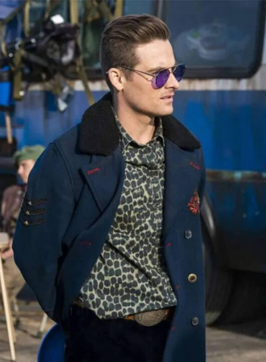 Fear The Walking Dead Kevin Zegers Mel Blue Coat
