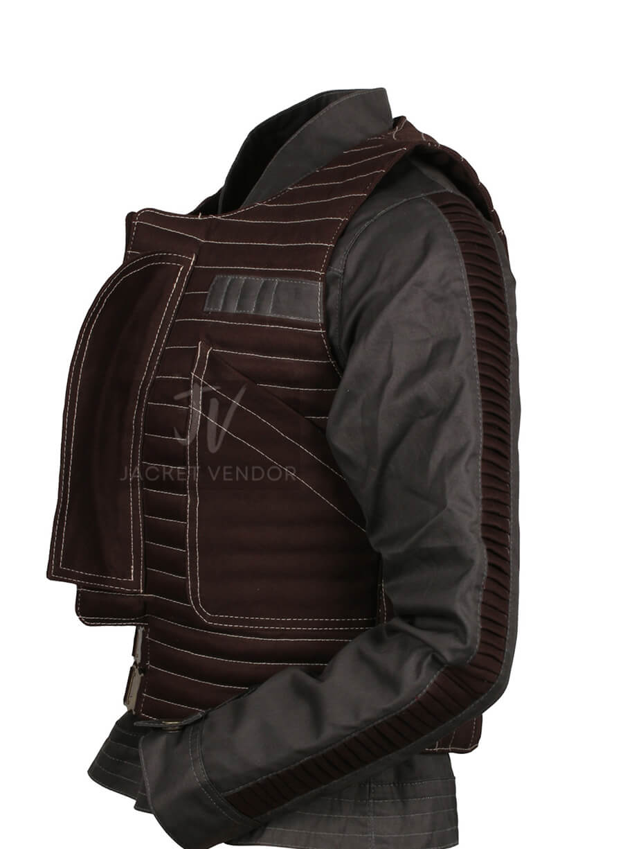 Felicity jones Rogue One Star Wars Jyn Erso Vest Jacket