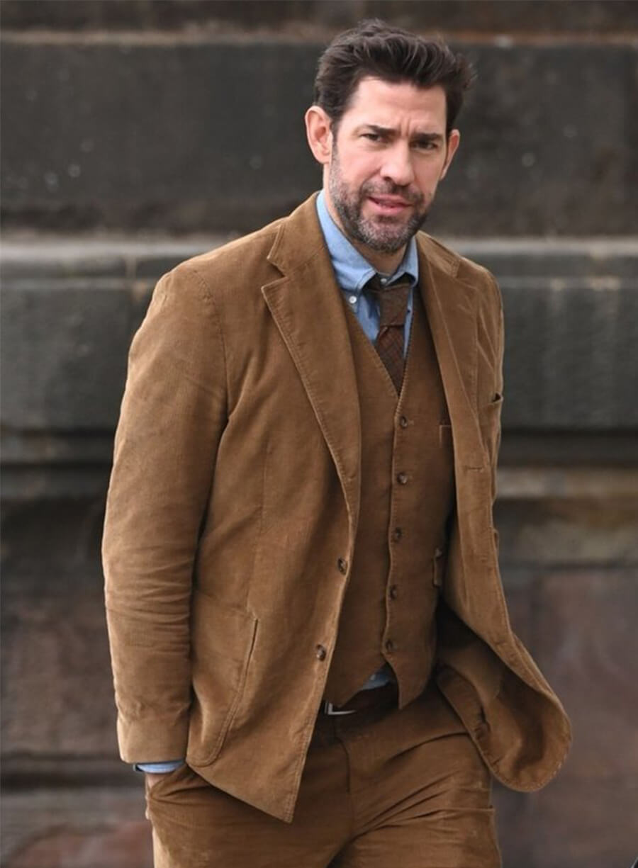 Fountain of Youth 2025 John Krasinski Luke Brown Blazer