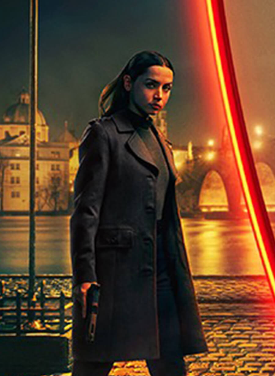From the World of John Wick: Ballerina Ana De Armas Eve Coat