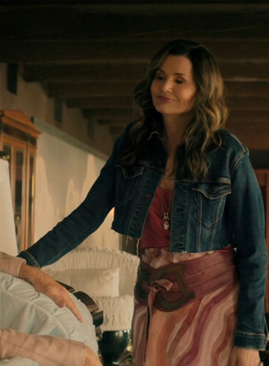Geena Davis The Boroughs 2026 Renee Denim Jacket