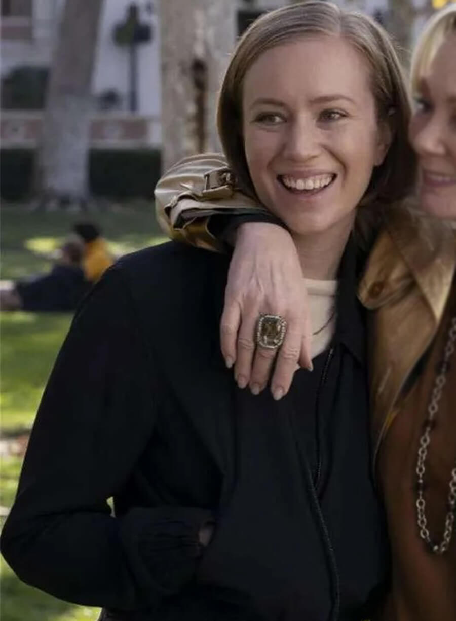 Hannah Einbinder Hacks Ava Daniels Black Jacket