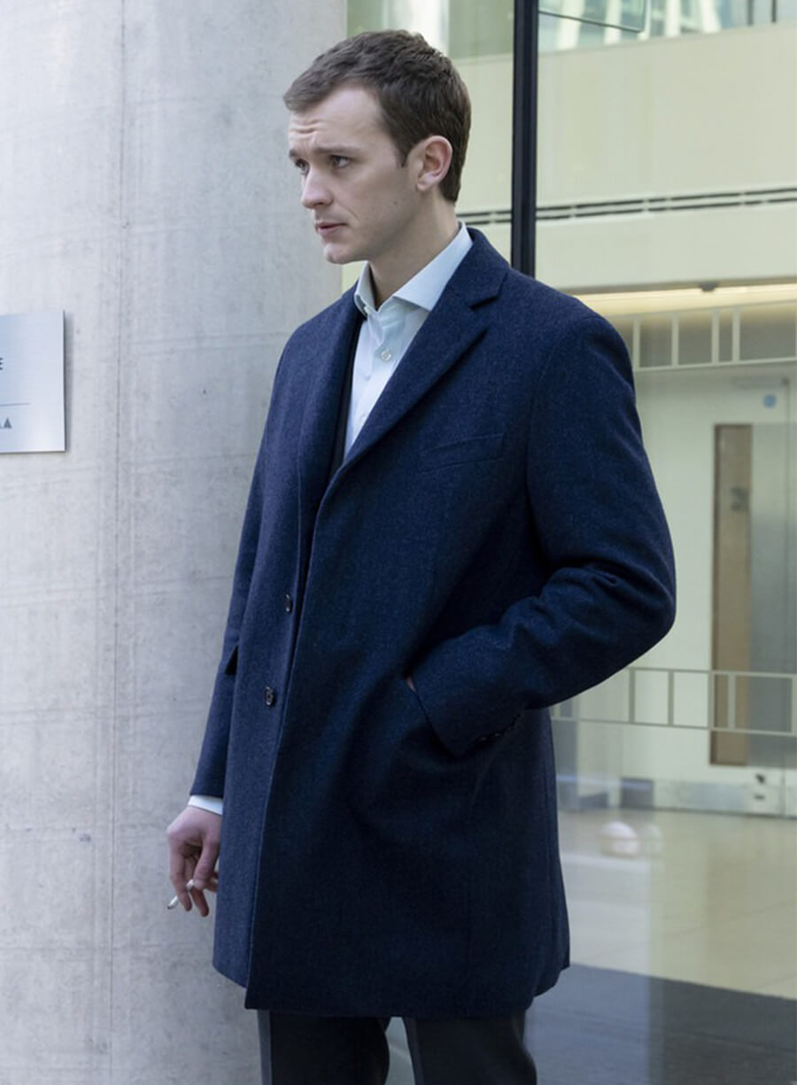 Harry Lawtey Industry S02 Robert Spearing Wool Coat