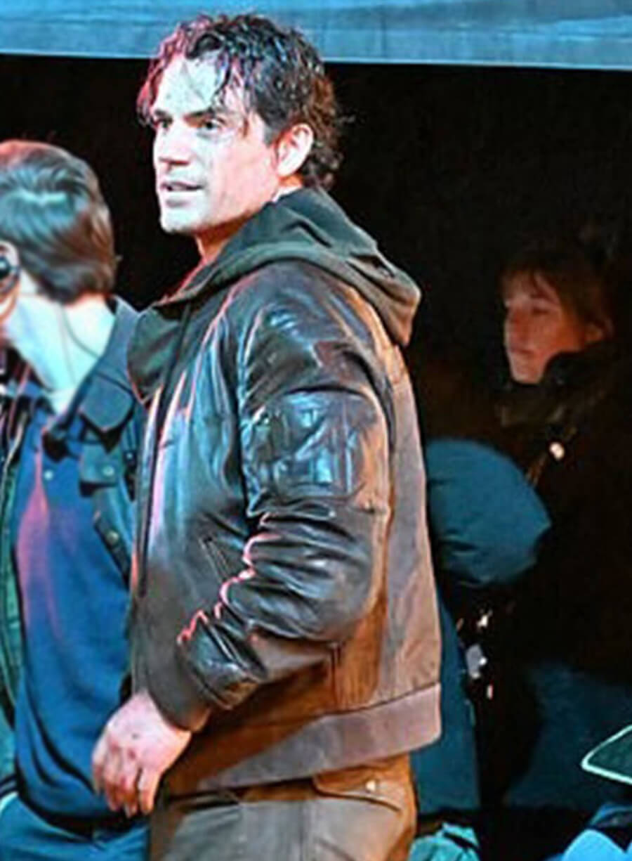 Henry Cavill Highlander Connor MacLeod Black Leather Jacket