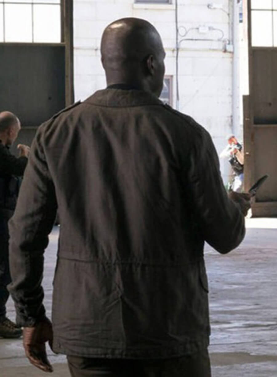 Hisham Tawfiq The Blacklist Dembe Zuma Brown Cotton Jacket