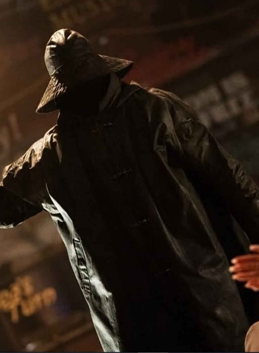 I Know What You Did Last Summer Ben Willis Leather Hooded Coat