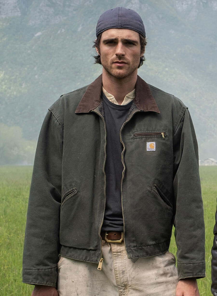 Jacob Elordi The Dog Stars 2026 Hig Black Cotton Jacket